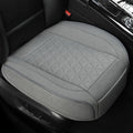 Linen Front Car Seat Cover Protector Gray - 2Pc Fit 95% Vehicles