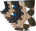 Tommy Hilfiger Men's Cotton Blend Crew Socks 10 Pack for Everyday Wear