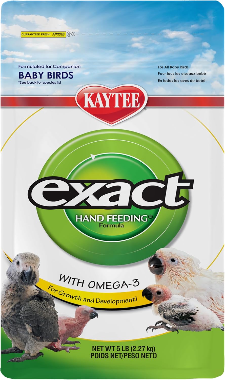 Kaytee Exact Hand Feeding Baby Food for Parrots and More
