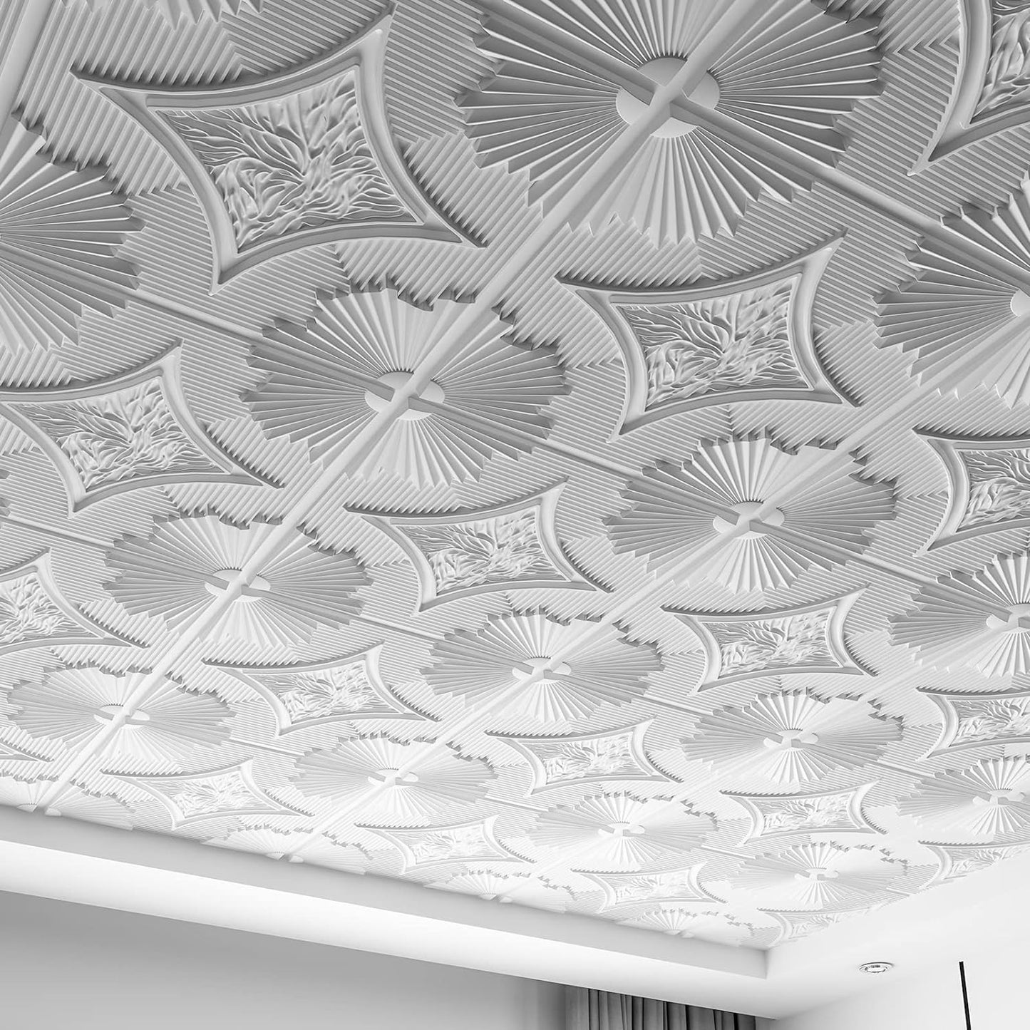 Art3d Drop Ceiling Tiles 24x24 in White for Stylish Decor