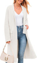 Open Front Long Cardigan Sweaters for Women - Cozy Oversized Coatigan