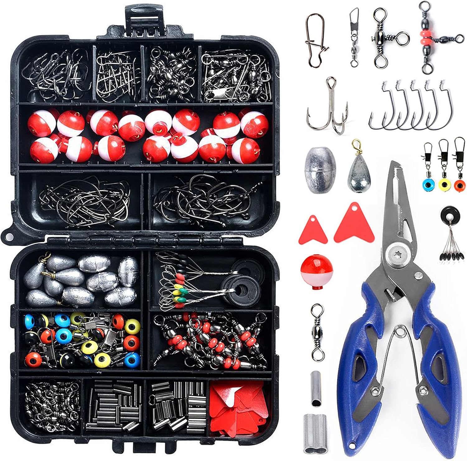 Complete Fishing Kit for Anglers - 263pcs Set