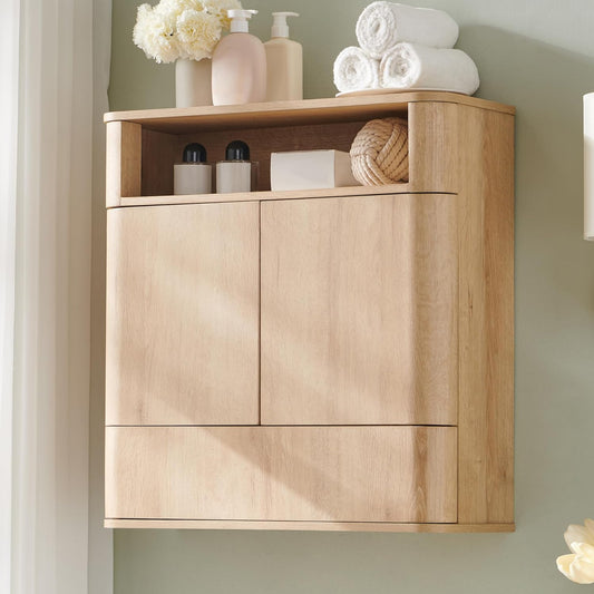 Modern Minimalist Bathroom Medicine Cabinet with Adjustable Shelf