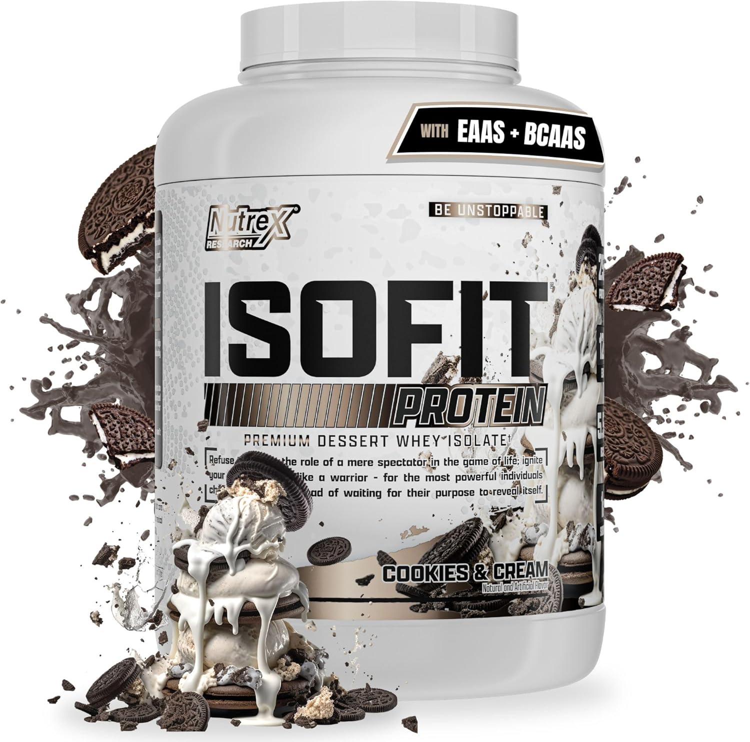 Nutrex Research IsoFit Whey Protein Powder for Muscle Growth
