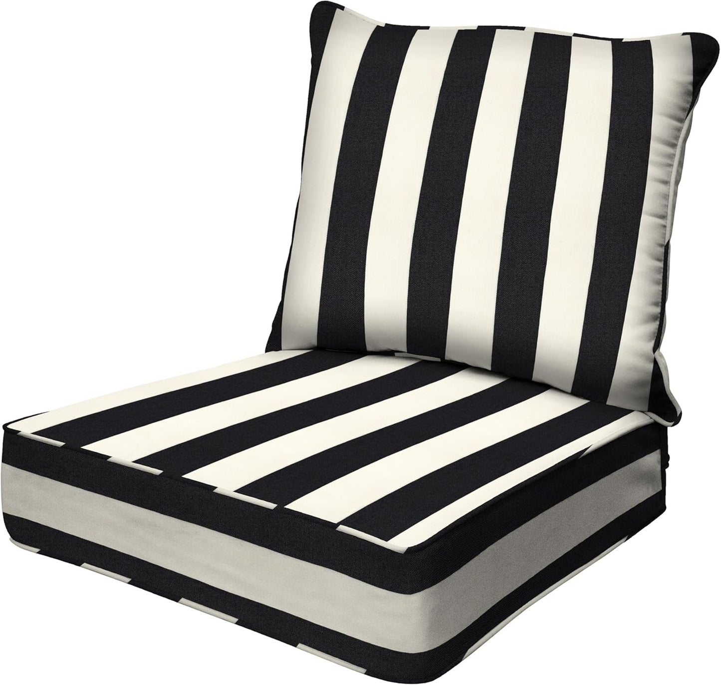 Honeycomb Outdoor Deep Seat Cushion for Patio Furniture Comfort