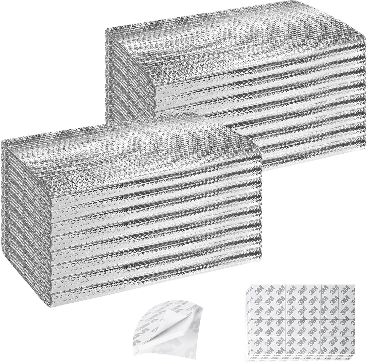 Garage Door Insulation Kit - 16P Double Bubble Heat Panels