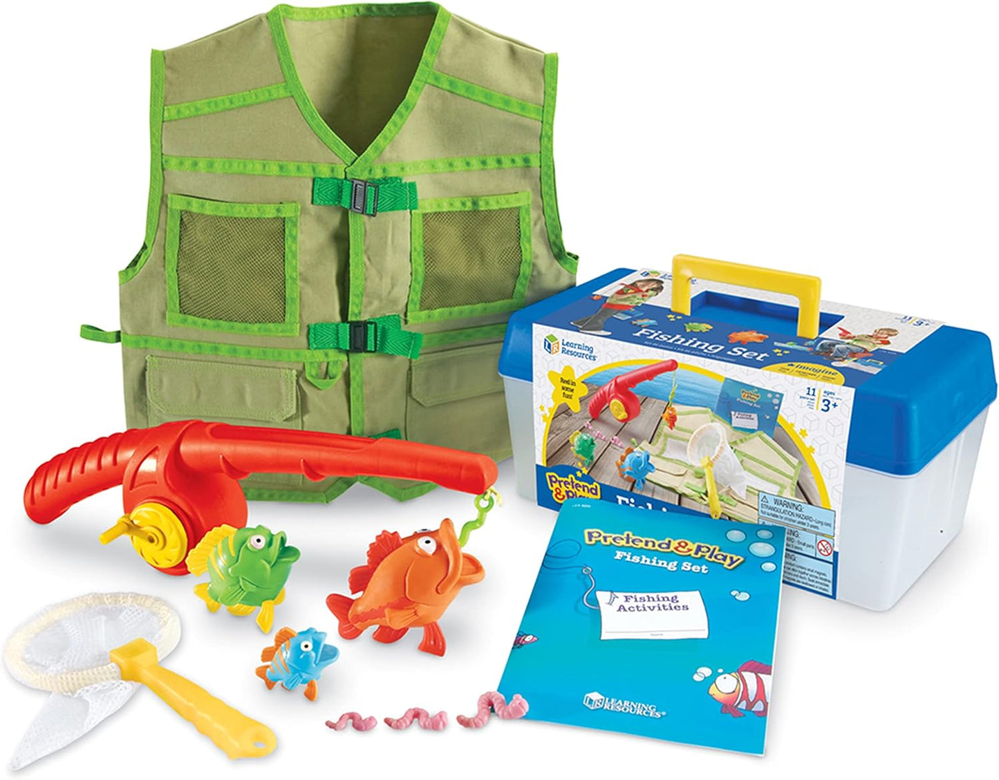 Interactive Pretend Play Fishing Set - Ages 3+