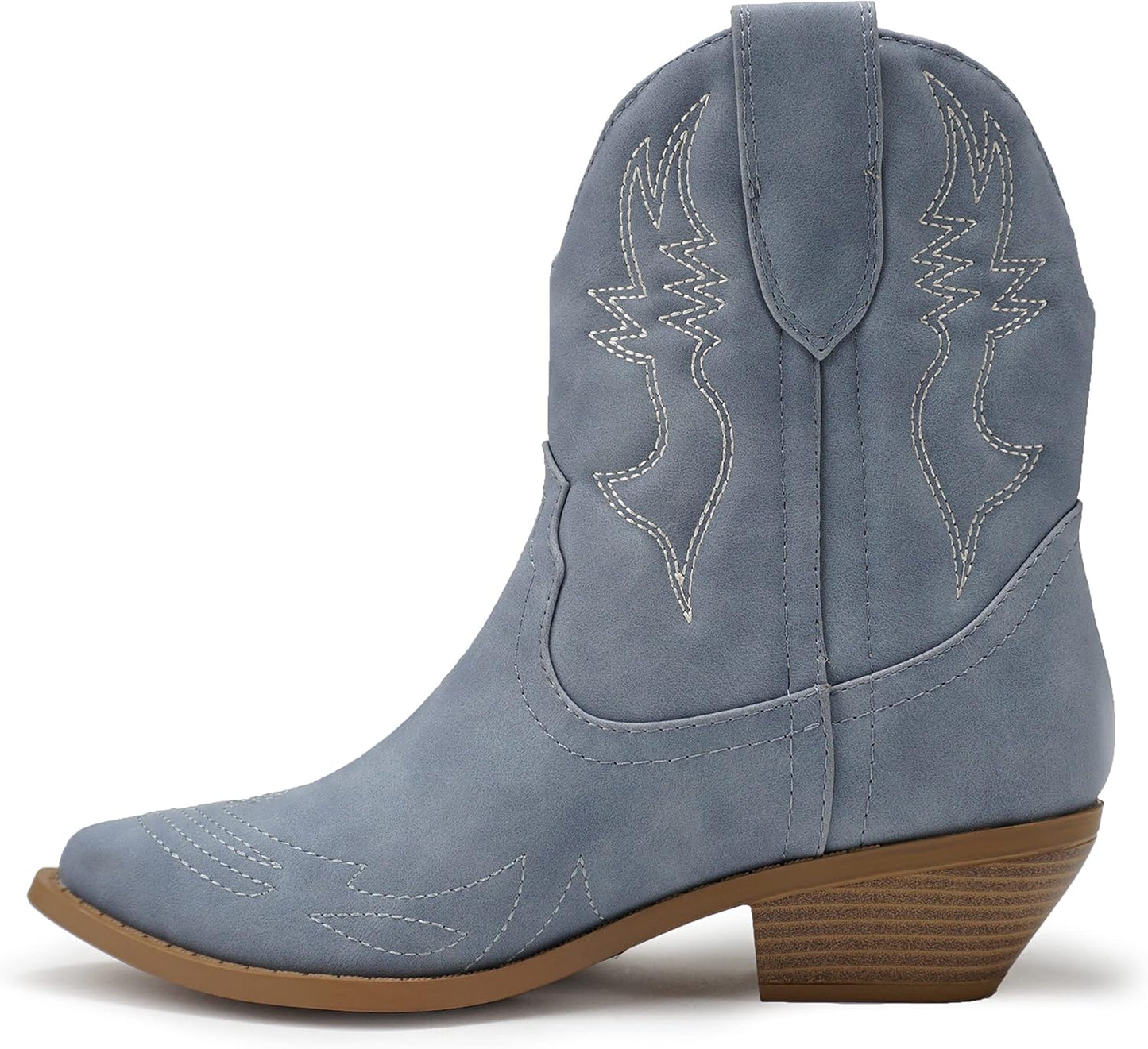 Soda Women Cowgirl Cowboy Western Stitched Ankle Boots Review