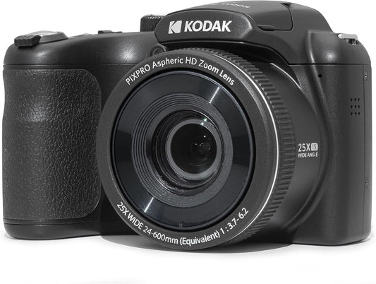 KODAK PIXPRO AZ255-BK: 25X Optical Zoom for Stunning Shots!