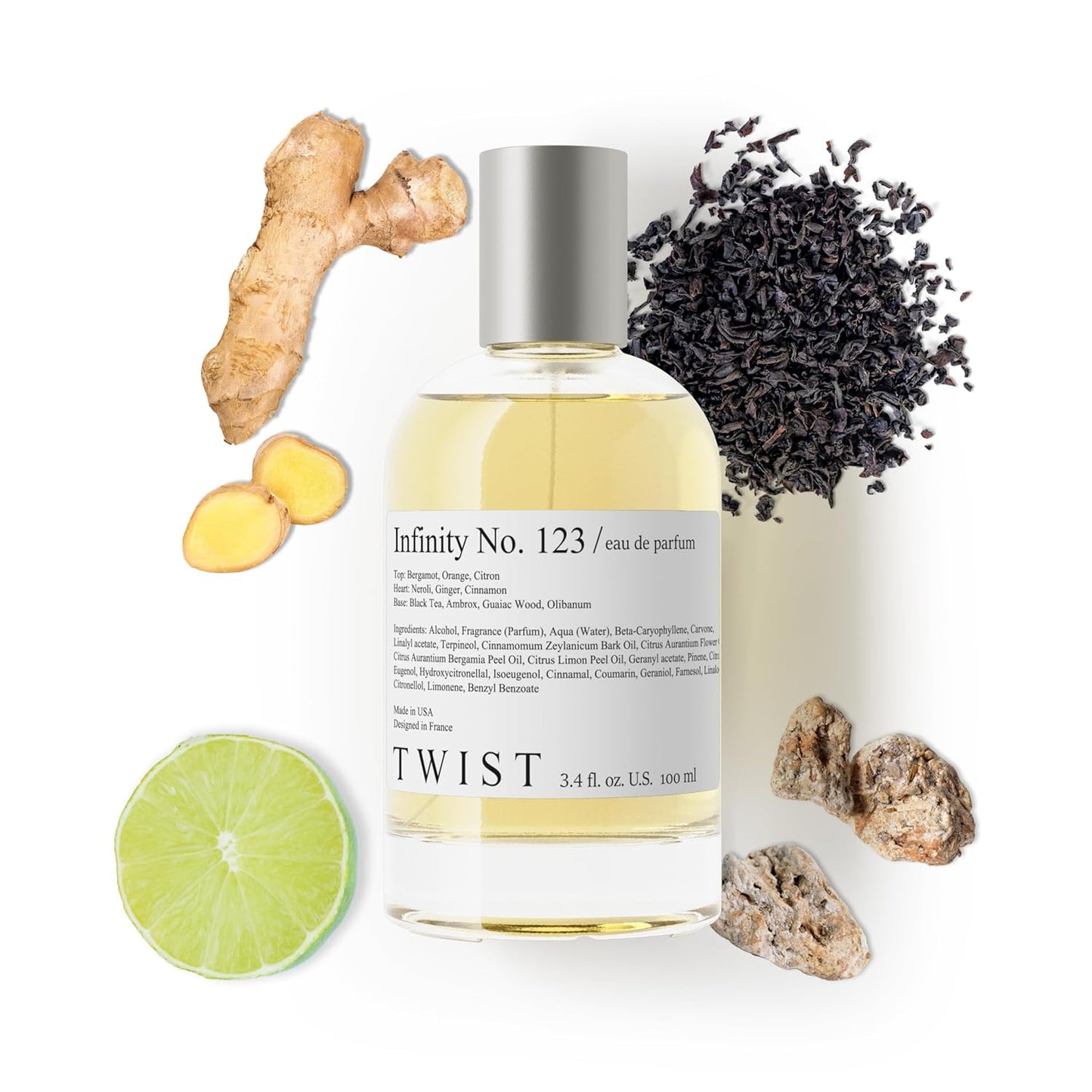 Twist Infinity No. 123 Eau De Parfum for Men - Long-Lasting Scent