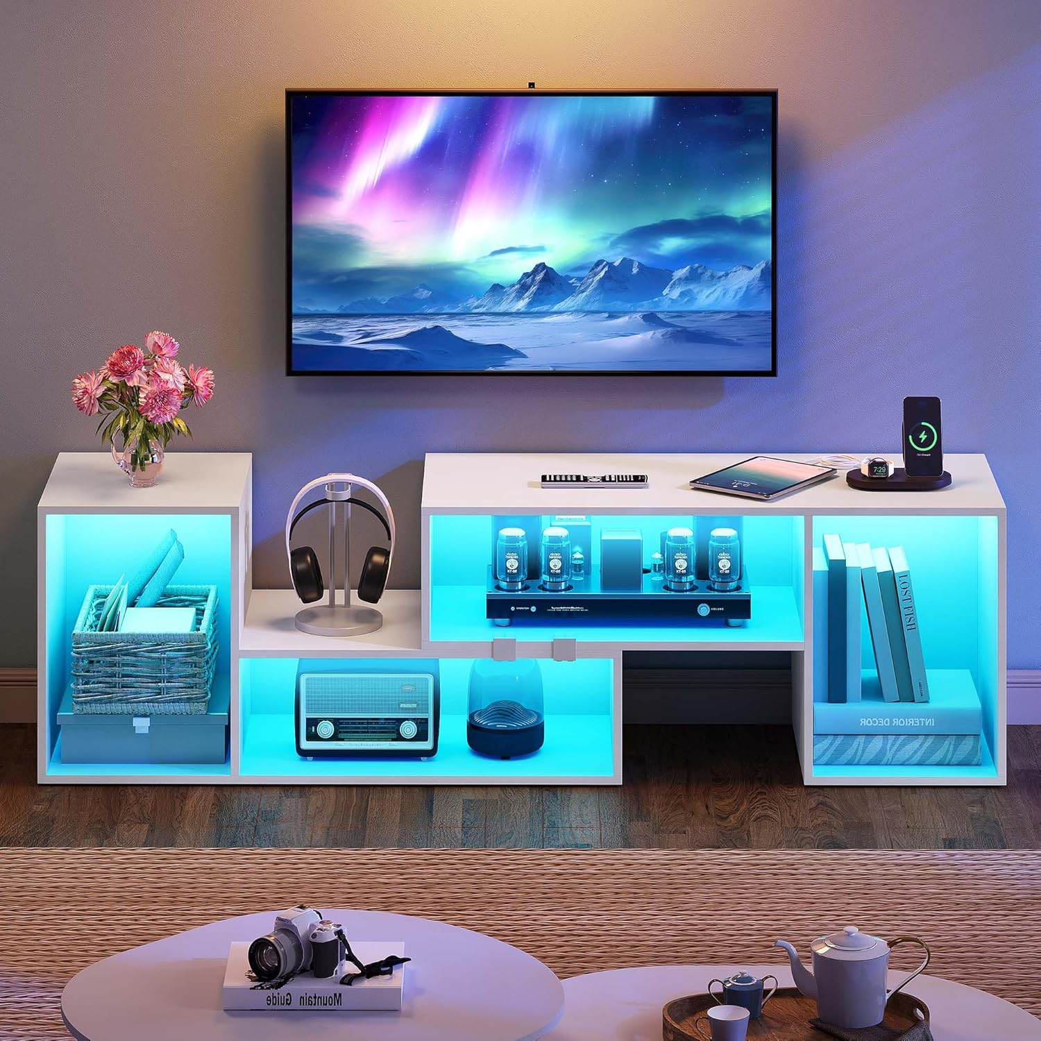 YITAHOME Deformable TV Stand - Storage & Style!