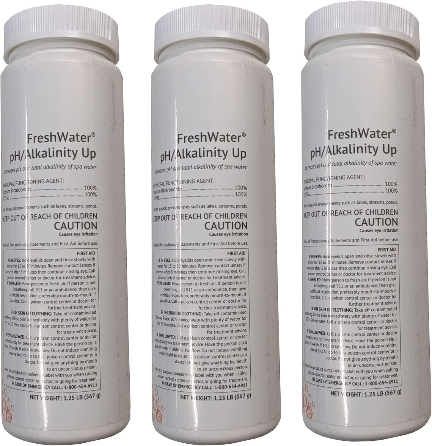 Hot Spring Freshwater PH Alkalinity Up Balancer 3PK for Pools