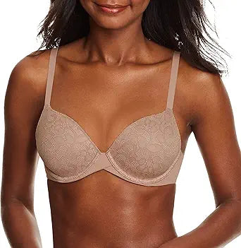 One Fab Fit Underwire Demi T-Shirt Bra for Women - Comfort & Style