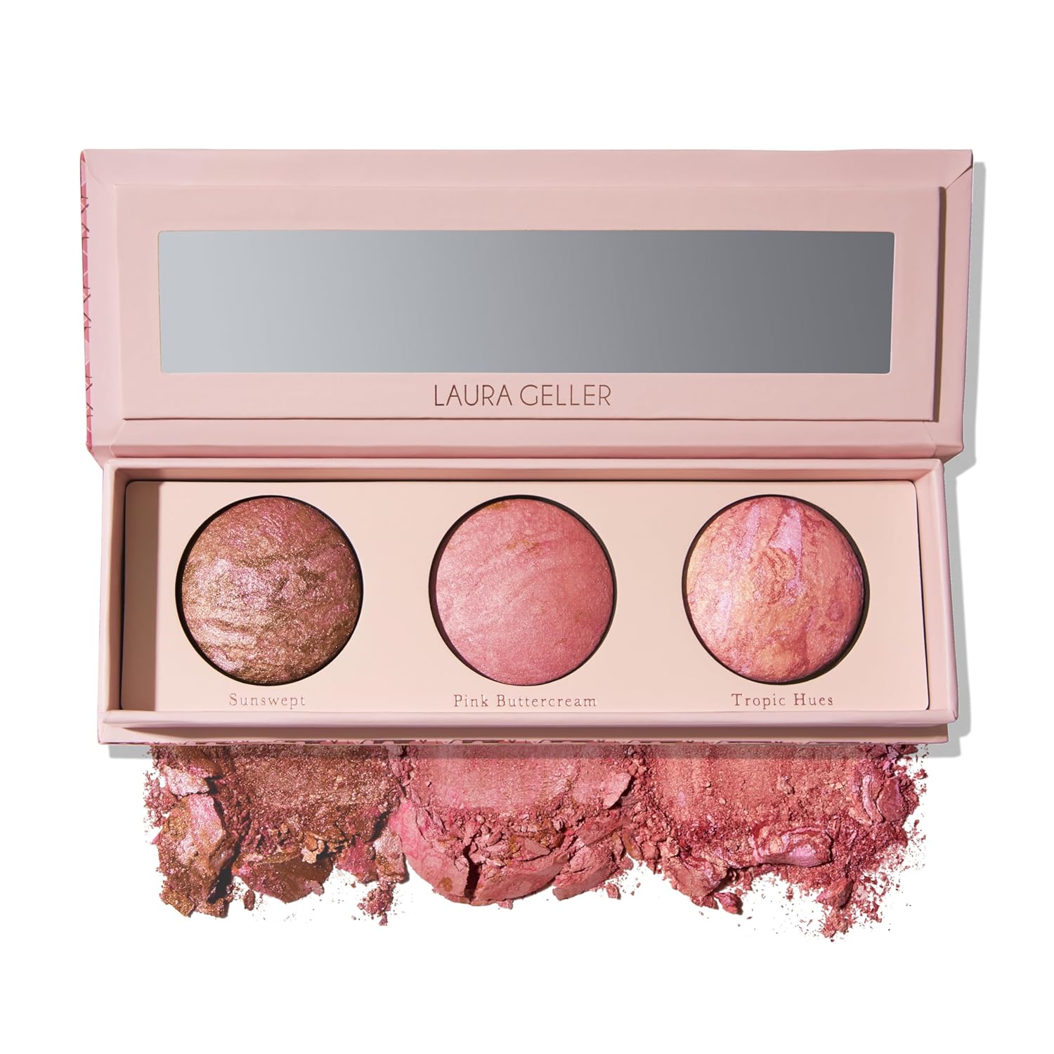 Geller's Greatest Blush Crush Baked Blush Trio for All Skin Tones