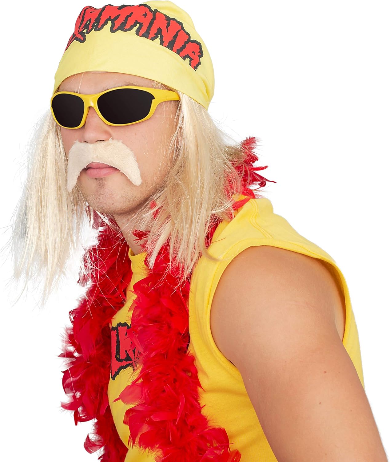 Hogan Wrestler Deluxe Complete Set for Adult Halloween Fun