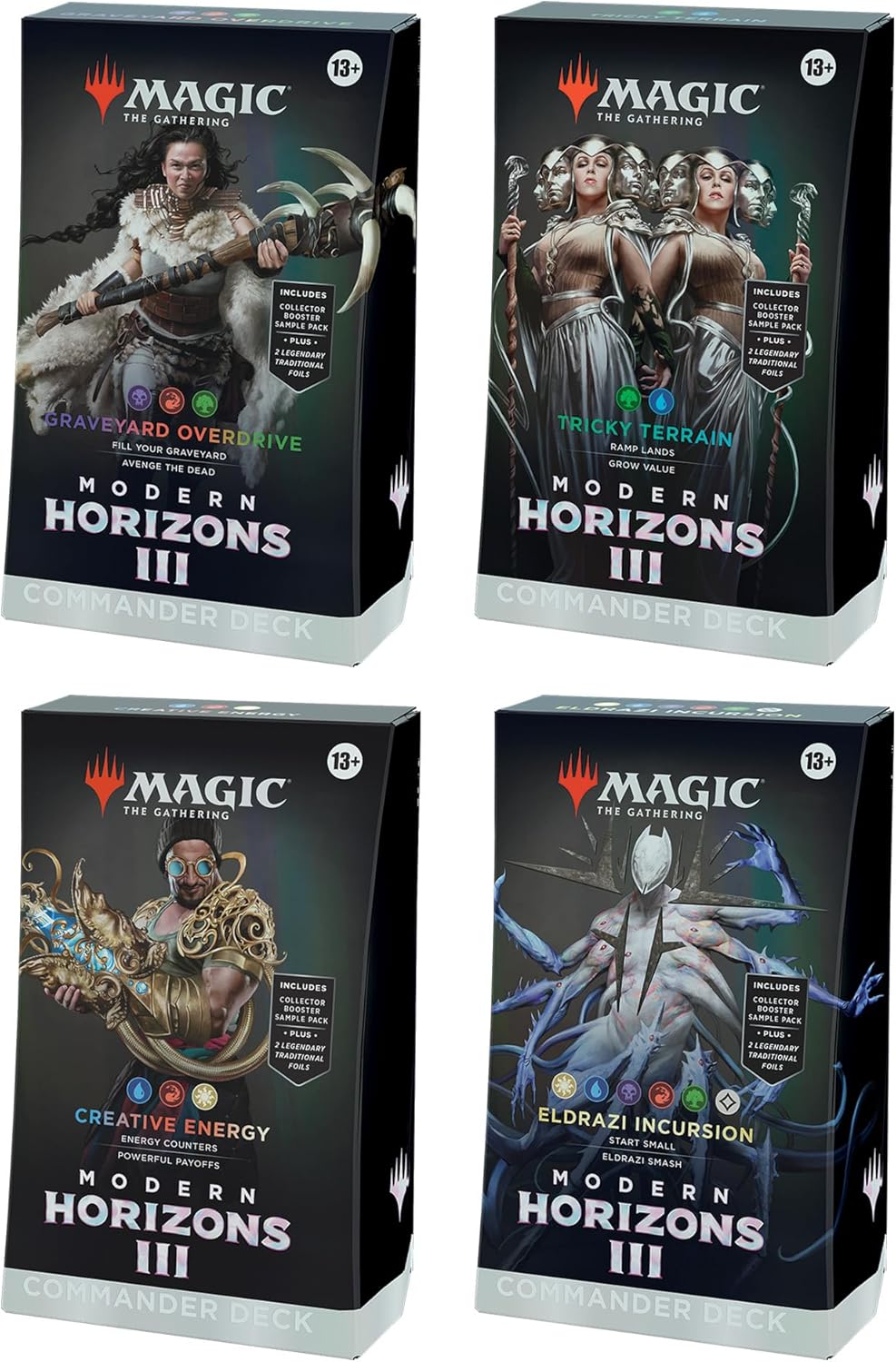 Magic: The Gathering Modern Horizons 3 Commander Deck Bundle