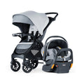 Chicco Bravo LE ClearTex Trio Travel System - Compact Travel