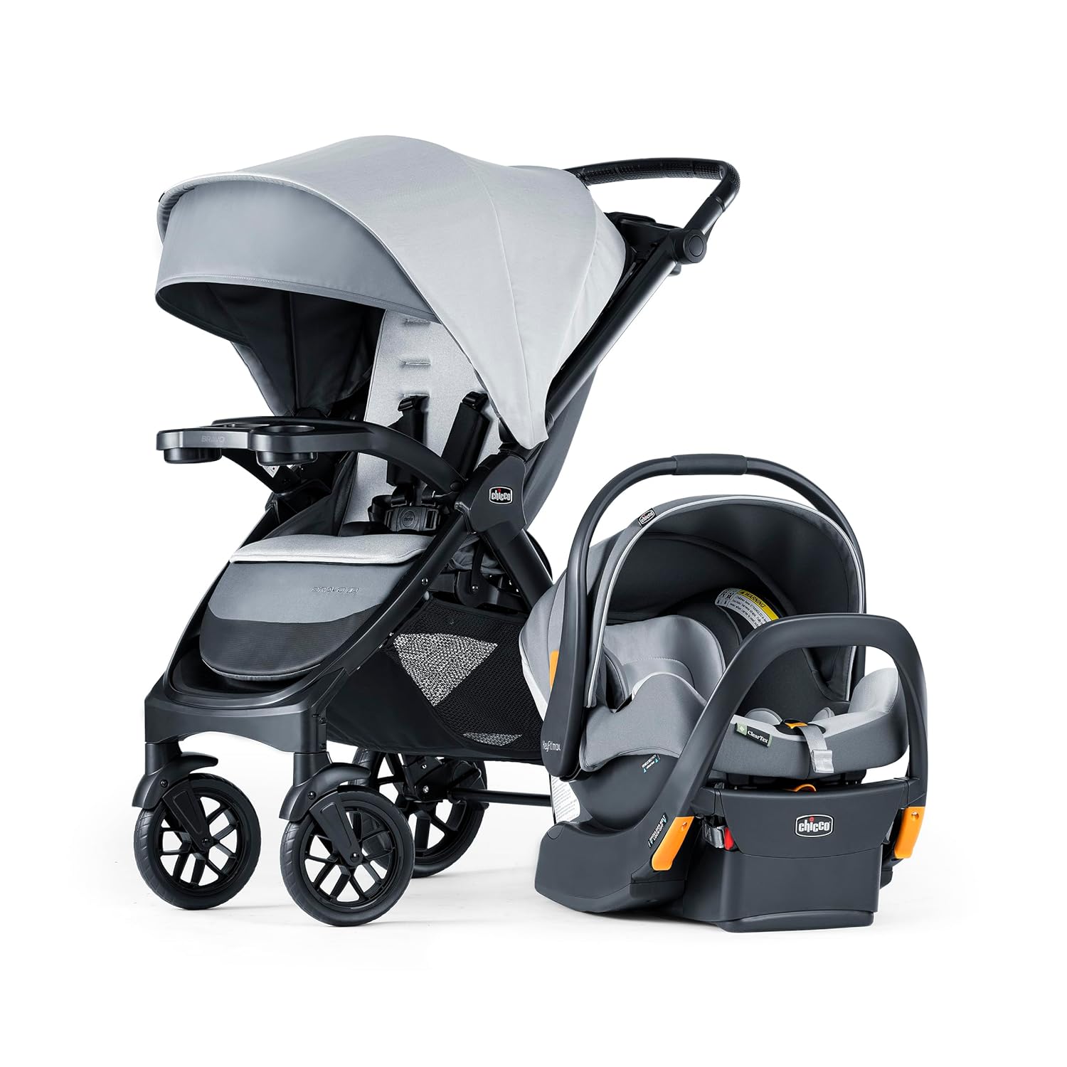 Chicco Bravo LE ClearTex Trio Travel System for Easy Travel