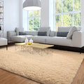 Merelax Soft Modern Large Shaggy Rug 6x9 ft - Plush Comfort for Living