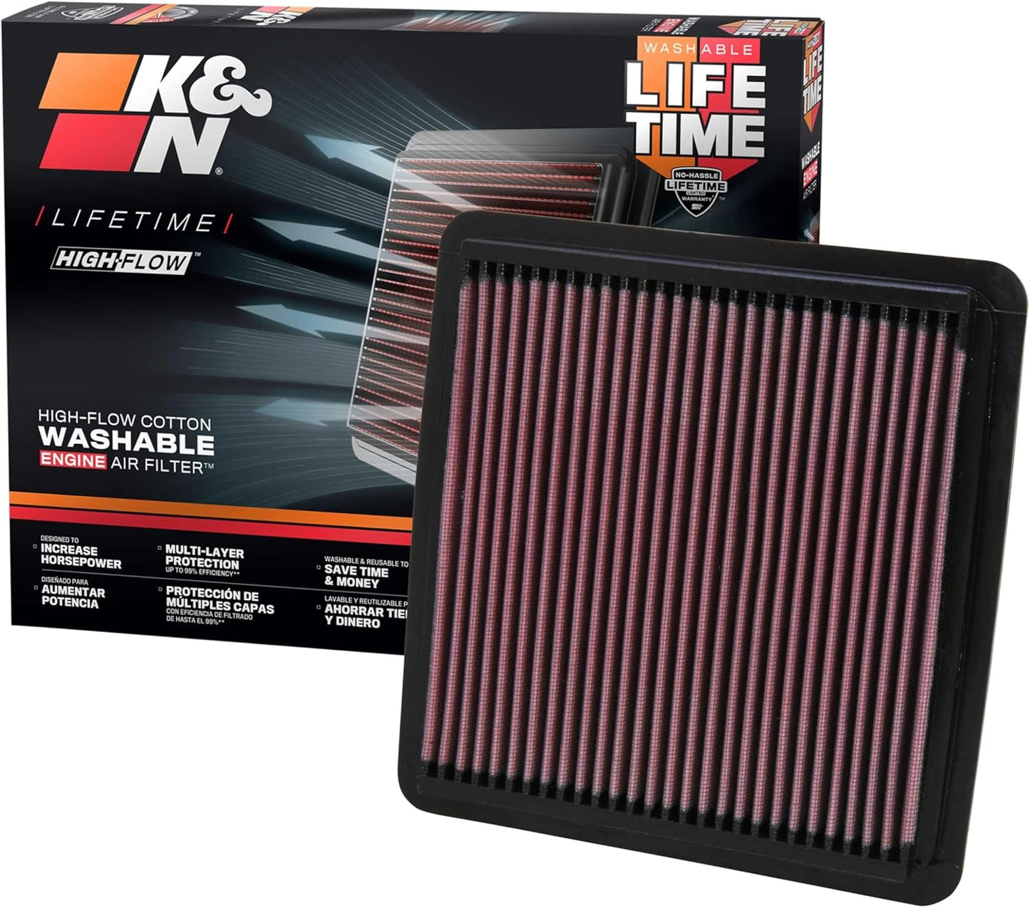 K&N High-Flow Engine Air Filter for Subaru: Boost Power & Longevity