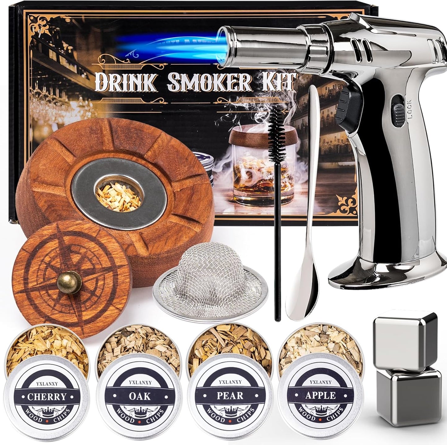 Whiskey Smoker Kit - Enhance Drink Flavors!