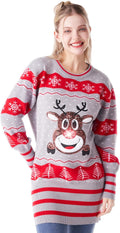 Giggling Getup Light Up Ugly Christmas Sweater Dress 2025