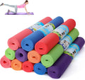 12 Pieces Yoga Mats Bulk 68 x 24 x 0.12 in - Colorful Non Slip Set