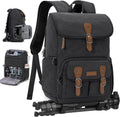 Camera Bag Backpack for DSLR Mirrorless with Laptop Compartment