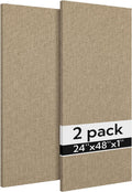 Olanglab Acoustic Panels 2 Pack 48 in x 24 in - Large Sound Panels