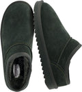 CUSHIONAIRE Hilo-3 Cozy Suede Womens Slippers - Warm Memory Foam