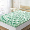 Mellow Twin XL 1.5 in 5-Zone Memory Foam Topper - Aloe Infused