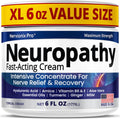 Neuropathy Nerve Relief Cream XL 6 oz - Maximum Strength Fast Relief