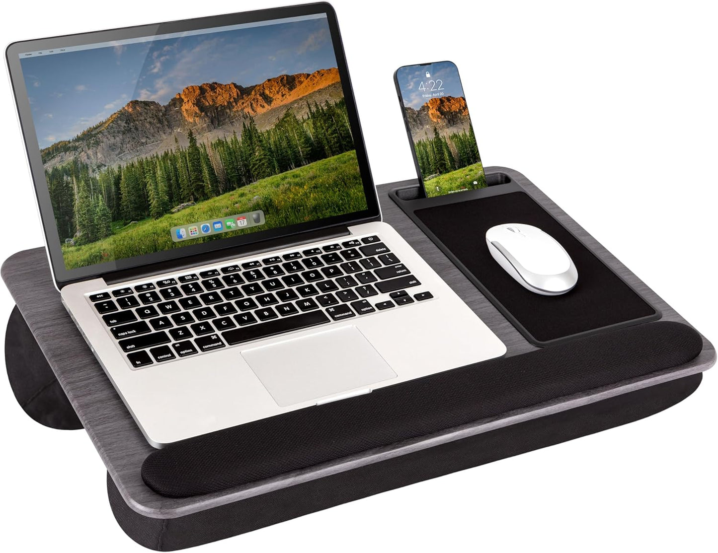LAPGEAR Home Office Pro Lap Desk for 15.6 Inch Laptops