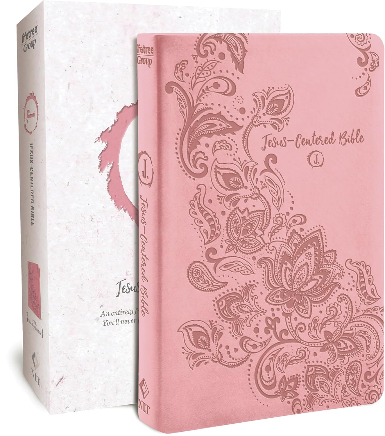 Jesus-Centered Bible NLT by Group Publishing - Pink Edition
