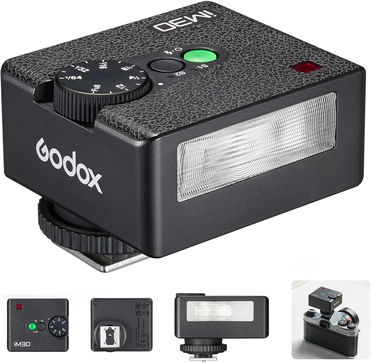 Godox iM30 Compact Pocket Flash for Versatile Photography Needs