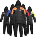 Motorcycle Rain Suit for Men and Women - Hi-Vis Waterproof Gear