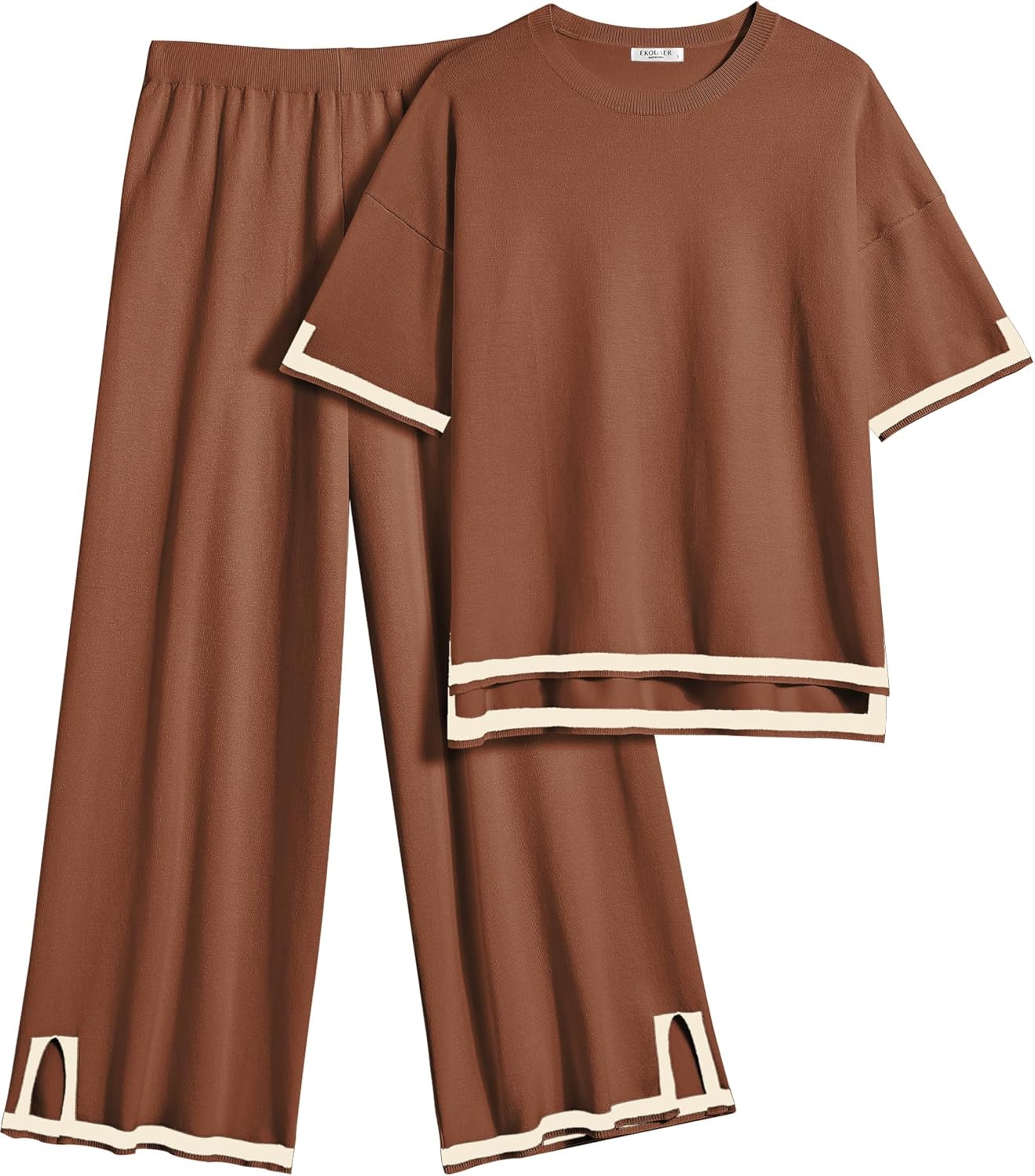 Ekouaer Lounge Set for Women - Stylish Travel Outfits