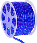 Wintergreen Lighting 150ft 1800 LED Blue Rope Light Kit - Bright
