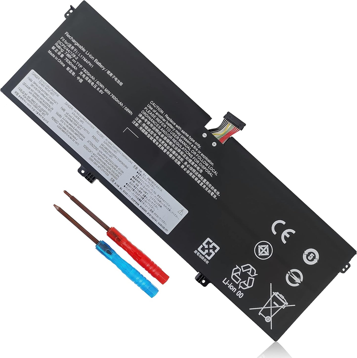 L17C4PH1 Laptop Battery for Lenovo Yoga C930 Series - 60Wh