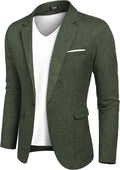 Men's Slim Fit Blazer One Button Sport Coat - Versatile Look COOFANDY