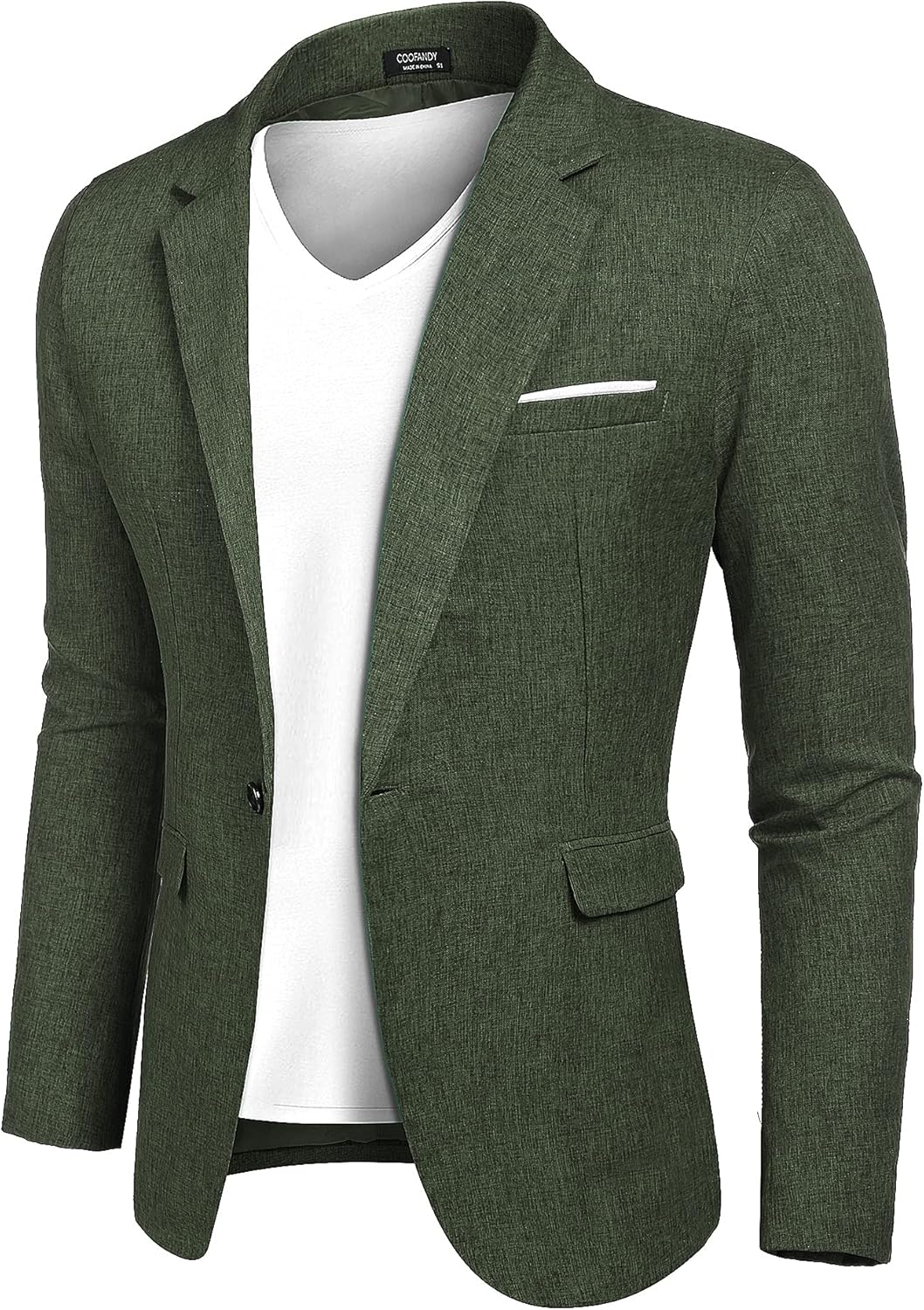 COOFANDY Men's Slim Fit Blazer for Casual and Formal Wear