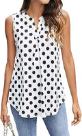 Newchoice Womens V Neck Tank Top Sleeveless Summer Blouse