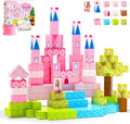 Magnetic Blocks Princess Castle World 64 Pc Set - Creative STEM Toy