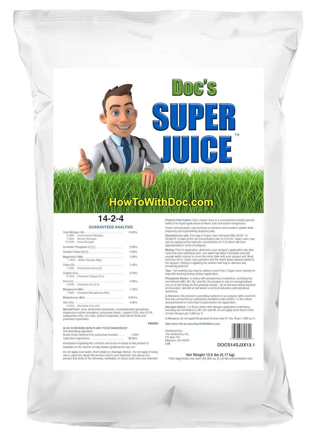 Super Juice All in One Soluble Supplement Lawn Fertilizer Review