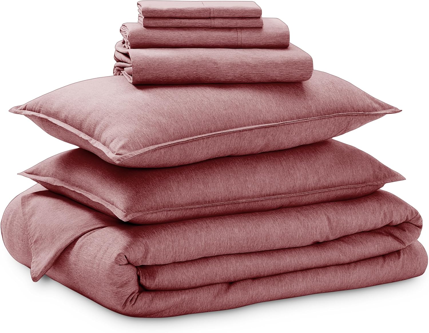 Bare Home Bed-in-A-Bag 7 Piece Comforter Set for Queen Size