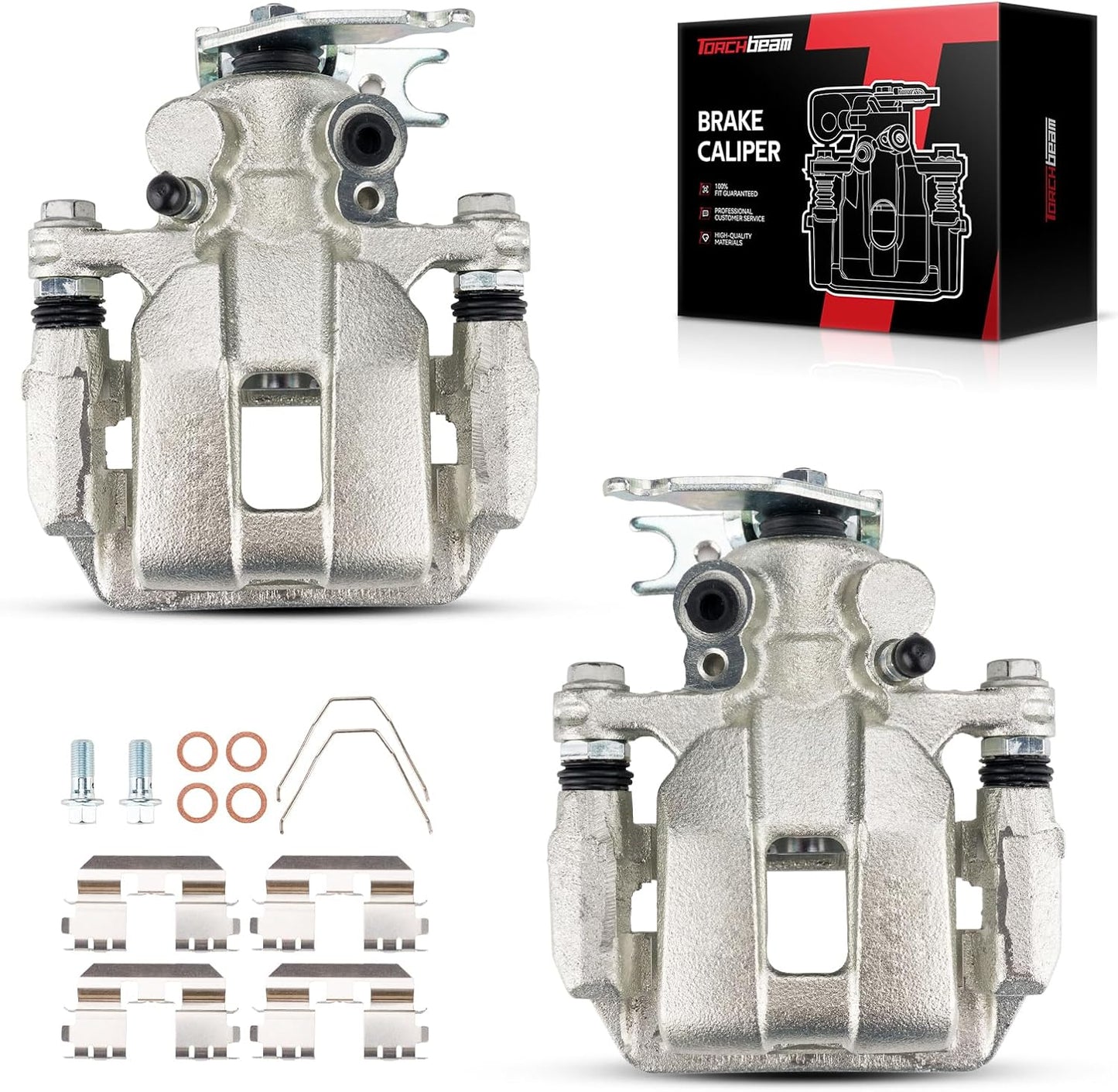 Torchbeam Rear Brake Calipers Set for Honda Accord 2013-2017