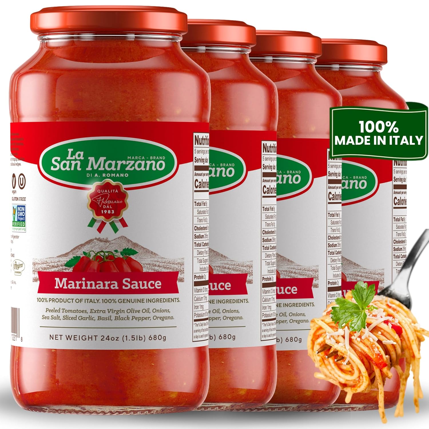 La San Marzano Marinara Sauce - Authentic Italian Flavor