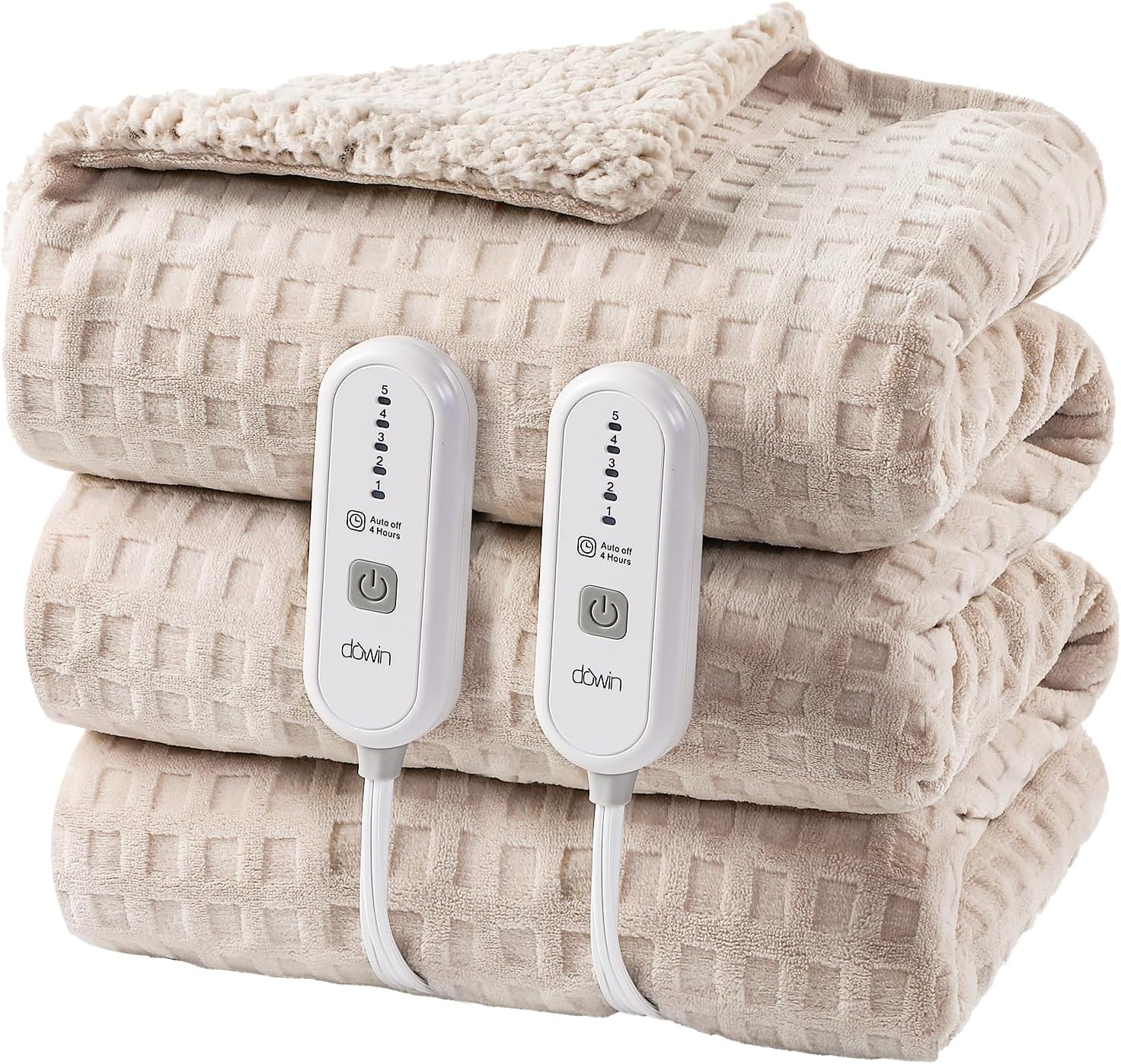 Dowin Electric Blanket King Size - Waffle Heated Blanket Review