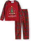 Harry Potter Pajamas Gryffindor Hufflepuff Slytherin Ravenclaw - Cozy