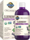 Garden of Life Organics Elderberry Immune Syrup - Sugar Free Support